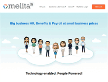 Tablet Screenshot of melitagroup.com